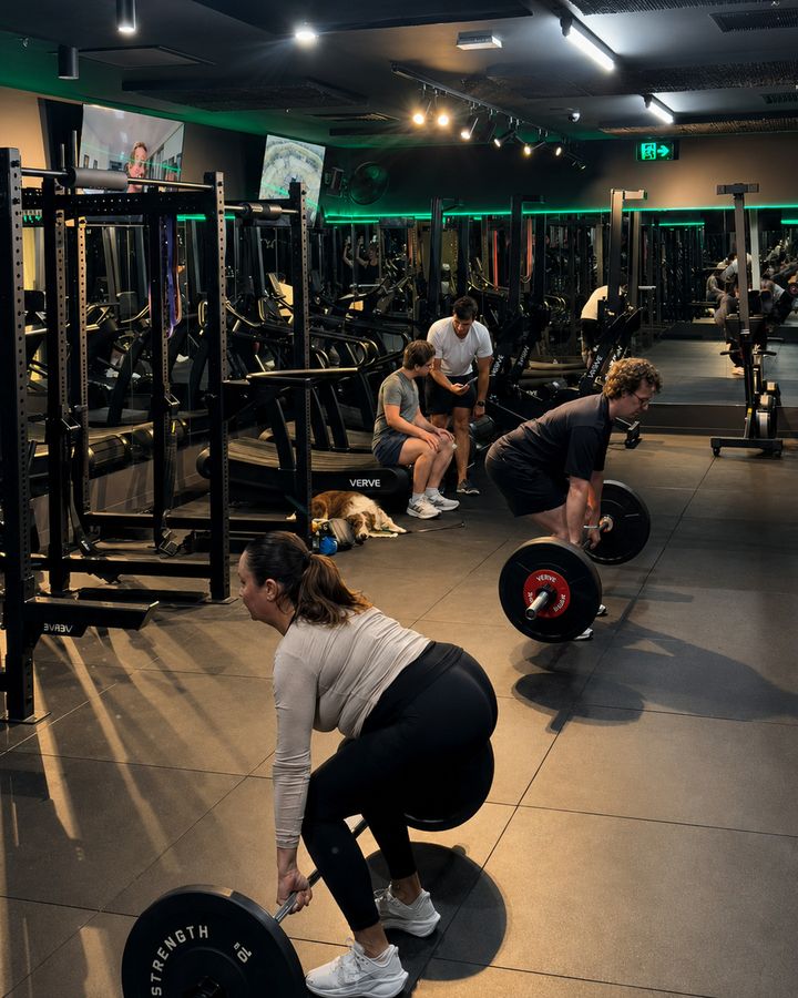 A small Semi Private session at Metaform Fitness in Fortitude Valley, members training on their own programs